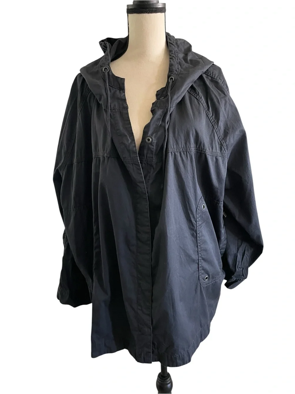 ♥️Supplies By Unionbay♥️ Blue Hooded Utility Jacket - Size 2X